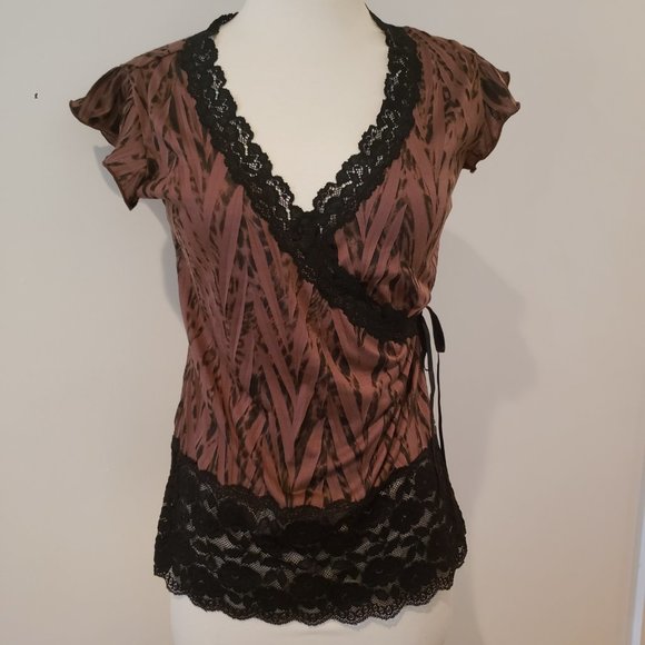 Mixed Brands Four Top Bundle Black and White/Cream/Brown - Picture 11 of 13